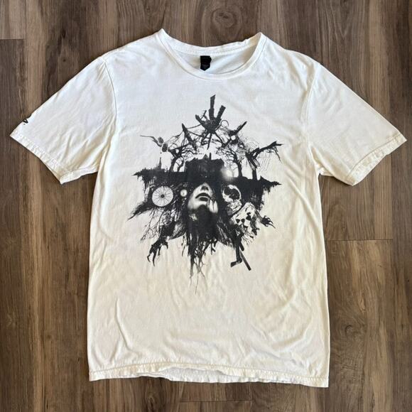 Resident Evil Biohazard Promo T-Shirt Men's Size M 2016 GSEXPO Exclusive PS4 - Picture 1 of 6